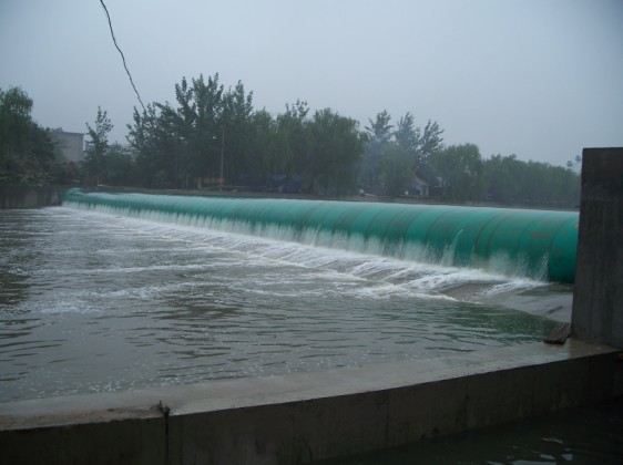 渭南市沋河综合治理橡胶坝工程