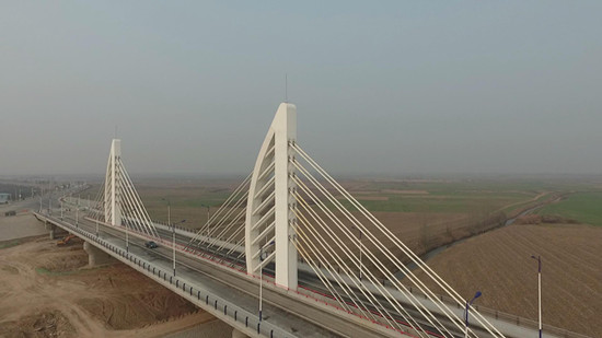 渭南市湭河入渭口堤防交通桥